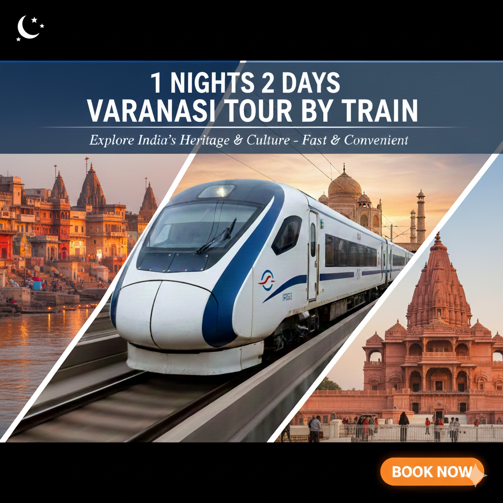 Varanasi Tour By Train